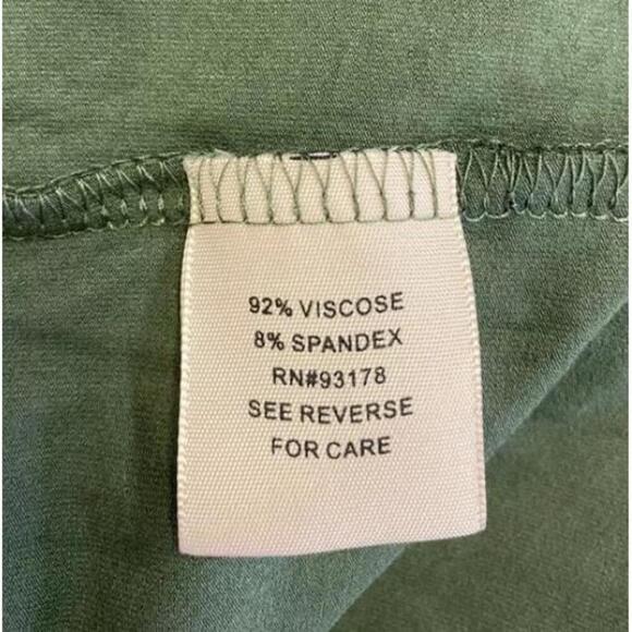 NWT Philosophy Womens Stretch Maxi Dress Sleeveless Dark Green Medium - Picture 3 of 3